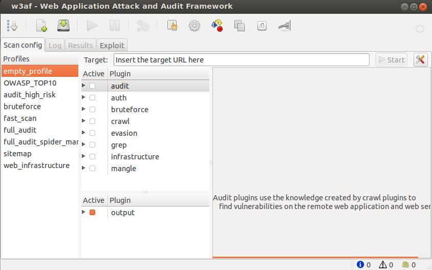 GUI screenshot